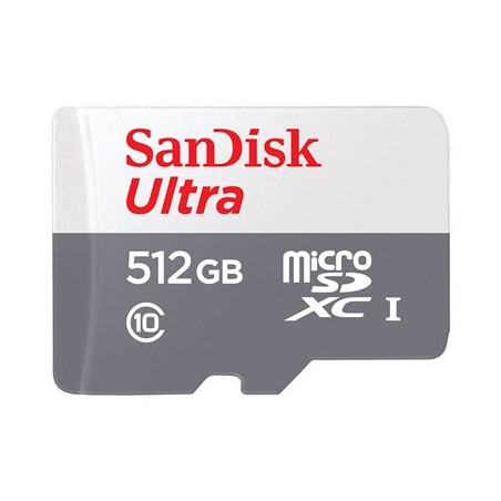 SanDisk Ultra - Paměťová karta flash - 512 GB - Class 10 - microSDXC UHS-I
