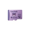 SanDisk - Paměťová karta flash - 512 GB - Video Class V30 / UHS-I U3 - microSDXC UHS-I