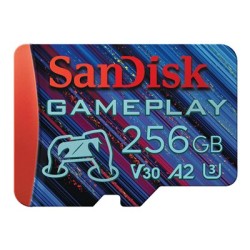 SanDisk GamePlay - Paměťová karta flash - 256 GB - A2 - microSDXC UHS-I