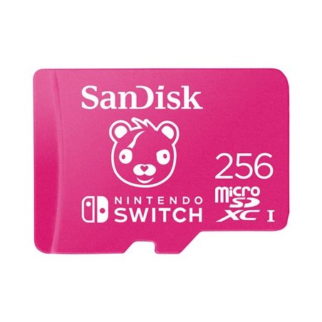 SanDisk Nintendo Switch - Fortnite Edition paměťová karta flash - 256 GB - UHS-I U3 - microSDXC UHS-I