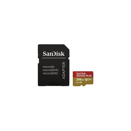 SanDisk micro SDXC karta 2TB Extreme PLUS (200 MB/s Class 10, UHS-I U3 V30) + adaptér