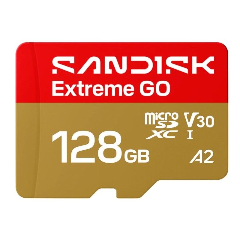 SanDisk micro SDXC karta 128GB Extreme GO (240 MB/s , UHS-I U3 V30)