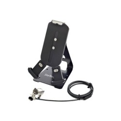 StarTech.com Secure Tablet Stand w/ K-Slot Cable Lock, Locking Tablet Holder for 7.9-13 inch Tablets, Universal Adjustable