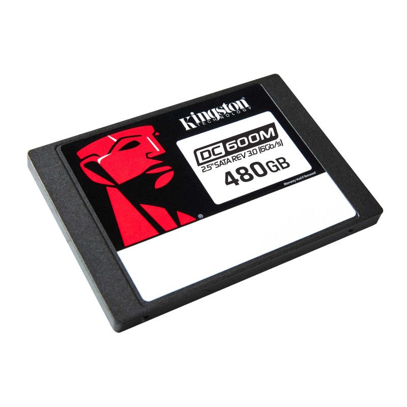 Kingston DC600ME - SSD - Mixed Use - šifrovaný - 480 GB - interní - 2.5" - SATA 6Gb/s - AES 256 bitů - TCG Opal Encryption 2.0