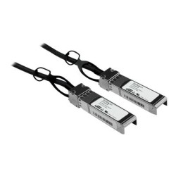 StarTech.com Cisco SFP-H10GB-CU1M Compatible 1m 10G SFP+ to SFP+ Direct Attach Cable Twinax, 10GbE SFP+ Copper DAC 10Gbps Low