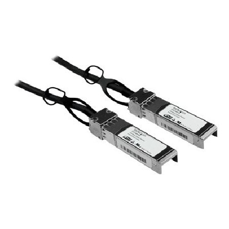 StarTech.com Cisco SFP-H10GB-CU1M Compatible 1m 10G SFP+ to SFP+ Direct Attach Cable Twinax, 10GbE SFP+ Copper DAC 10Gbps Low