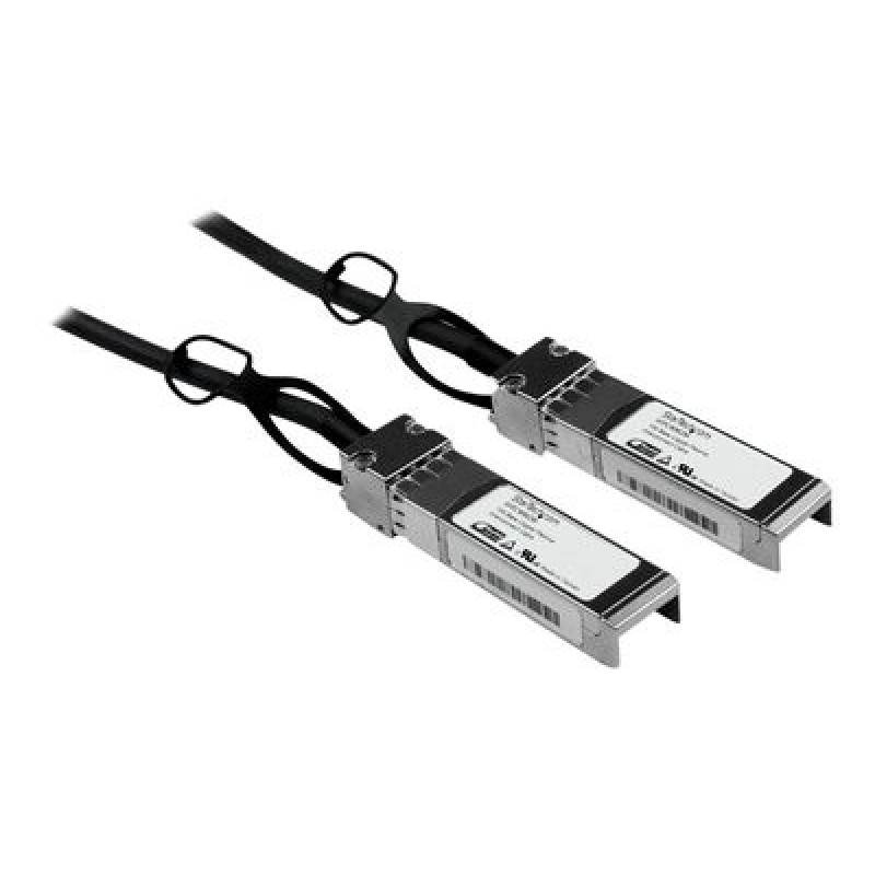 StarTech.com Cisco SFP-H10GB-CU2M Compatible 2m 10G SFP+ to SFP+ Direct Attach Cable Twinax, 10GbE SFP+ Copper DAC 10 Gbps Low