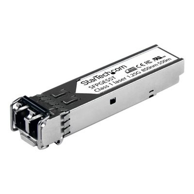 StarTech.com Cisco SFP-GE-S Compatible SFP Module, 1000BASE-SX, 1GbE Multimode Fiber MMF Optic Transceiver, 1GE Gigabit