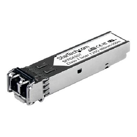 StarTech.com Cisco SFP-GE-S Compatible SFP Module, 1000BASE-SX, 1GbE Multimode Fiber MMF Optic Transceiver, 1GE Gigabit