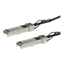 StarTech.com Cisco SFP-H10GB-CU0-5M Compatible 0.5m 10G SFP+ to SFP+ Direct Attach Cable Twinax, 10GbE SFP+ Copper DAC 10Gbps