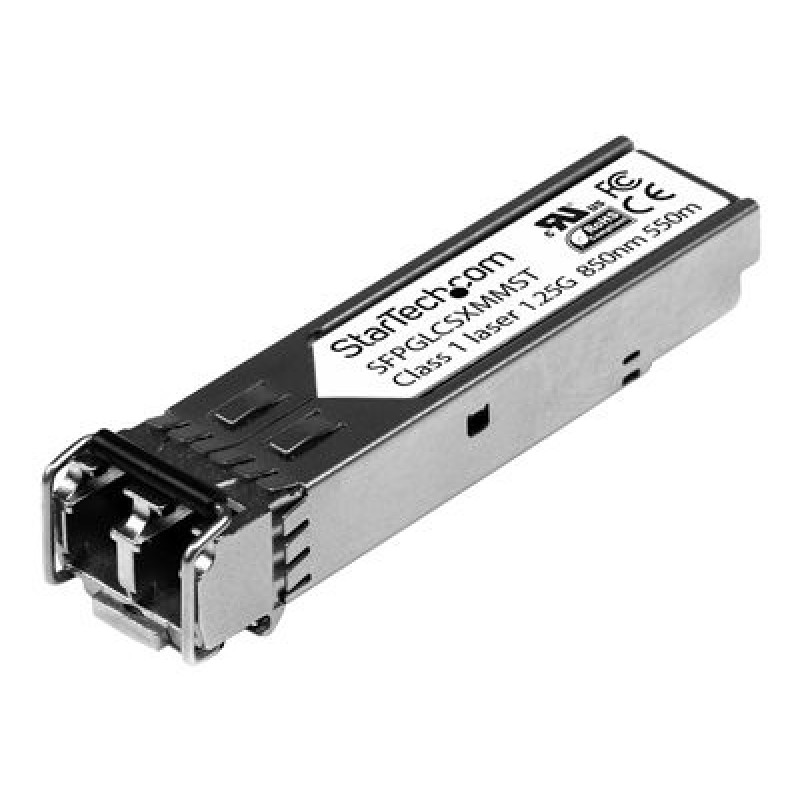 StarTech.com Cisco GLC-SX-MM Compatible SFP Module, 1000BASE-SX, 1GbE Multimode Fiber MMF Optic Transceiver, Gigabit Ethernet