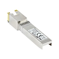 StarTech.com MSA Uncoded Compatible SFP+ Module, 10GBASE-T, SFP to RJ45 (Copper) for Cat6 and Cat5e, 10GE Gigabit Ethernet
