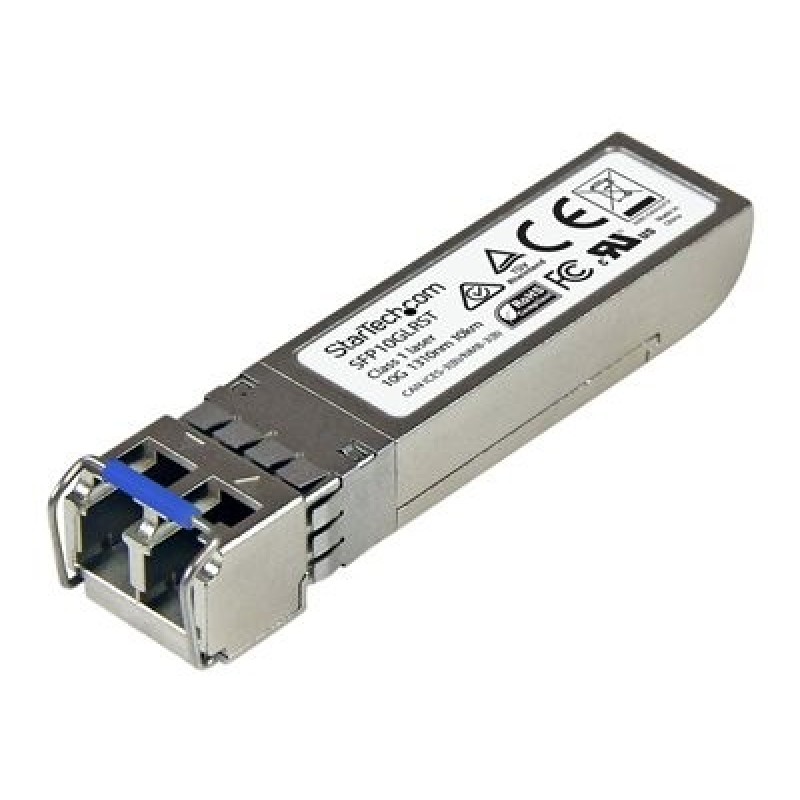 StarTech.com Cisco SFP-10G-LR Compatible SFP+ Module, 10GBASE-LR, 10GbE SMF Optic Transceiver, 10GE Gigabit Ethernet SFP+, LC