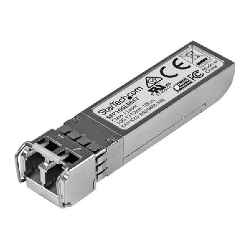 StarTech.com Cisco SFP-10G-LR-S Compatible SFP+ Module, 10GBASE-LR, 10GbE Single Mode (SMF) Fiber SMF Optic Transceiver, 10GbE