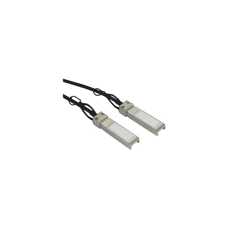 StarTech.com MSA Uncoded Compatible 2m 10G SFP+ to SFP+ Direct Attach Breakout Cable Twinax, 10 GbE SFP+ Copper DAC 10 Gbps Low