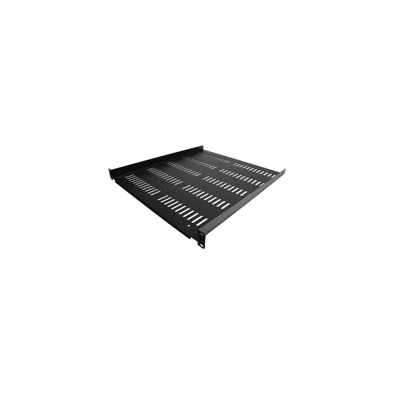 StarTech.com 1U Vented Server Rack Cabinet Shelf, 20in Deep Fixed Cantilever Tray, Rackmount Shelf for 19" AV/Data/Network