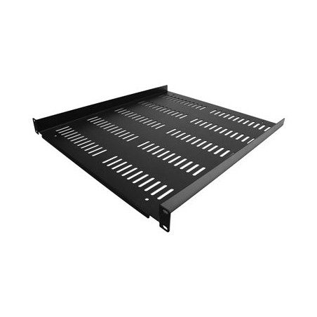 StarTech.com 1U Vented Server Rack Cabinet Shelf, 20in Deep Fixed Cantilever Tray, Rackmount Shelf for 19" AV/Data/Network