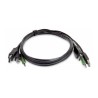 StarTech.com - Kabel klávesnice / videa / myši (KVM) - kompatibilní s TAA - USB typ A, audio jack 3,5 mm, DisplayPort (M) do
