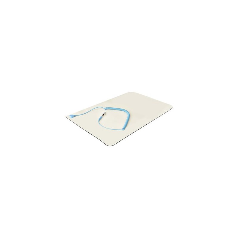 StarTech.com 11x18in Anti Static Mat, ESD Mat for Electronics Repair, Anti Static Desk Mat w/Detachable Grounding Wire