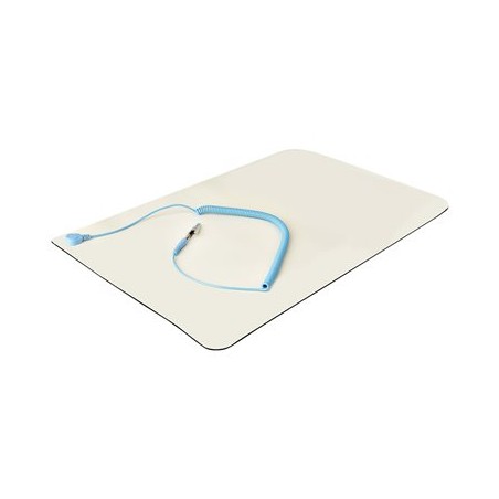 StarTech.com 11x18in Anti Static Mat, ESD Mat for Electronics Repair, Anti Static Desk Mat w/Detachable Grounding Wire