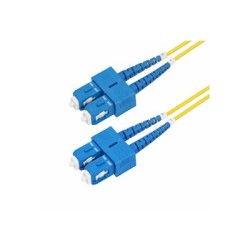 StarTech.com 3m (9.8ft) SC to SC (UPC) OS2 Single Mode Duplex Fiber Optic Cable, 9/125?m, Laser Optimized, 40G/100G Zipcord