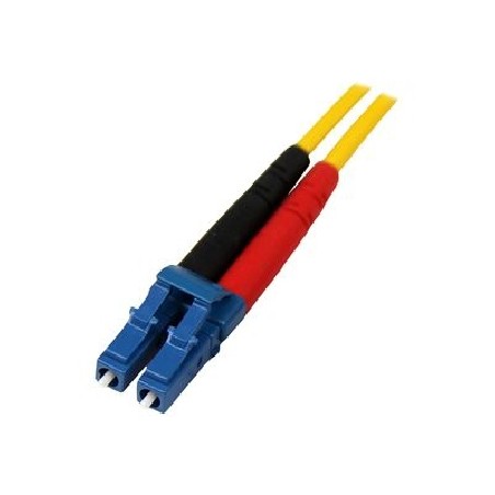 StarTech.com 1m Fiber Optic Cable - Single-Mode Duplex 9/125 - LSZH - LC/LC - OS1 - LC to LC Fiber Patch Cable (SMFIBLCLC1)
