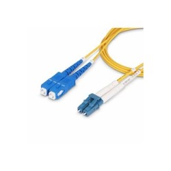 StarTech.com 30m (98ft) LC to SC (UPC) OS2 Single Mode Duplex Fiber Optic Cable, 9/125?m, Laser Optimized, 10G, Bend