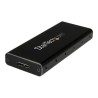 StarTech.com M.2 SSD Enclosure for M.2 SATA SSDs - USB 3.1 (10Gbps) with USB-C Cable - External Enclosure for USB-C Host
