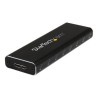 StarTech.com M.2 SSD Aluminum Enclosure to USB 3.0 (5Gbps) with UASP - M.2 NGFF SATA with B Key & B+M Key - External M.2