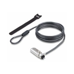 StarTech.com Slim Lock Noble Wedge Slot Compatible, 6.6ft Locking Cable - Bezpečnostní kabelový zámek - 2 m - kompatibilní s TAA