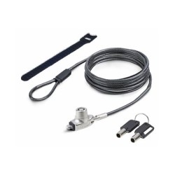 StarTech.com Slim Lock Noble Wedge Slot Compatible, 6.6ft Locking Cable - Bezpečnostní kabelový zámek - protivandalové - 2 m