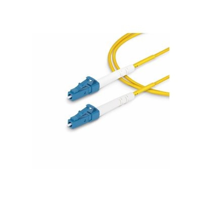 StarTech.com 10m (32.8ft) LC to LC (UPC) OS2 Single Mode Simplex Fiber Optic Cable, 9/125?m, Laser Optimized, 40G/100G, Bend
