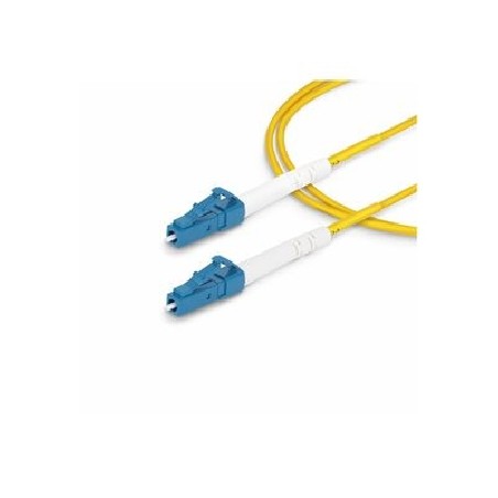 StarTech.com 5m (16.4ft) LC to LC (UPC) OS2 Single Mode Simplex Fiber Optic Cable, 9/125?m, Laser Optimized, 40G/100G, Bend