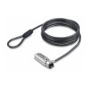 StarTech.com Slim Lock K-Slot Compatible, 6.6ft Combination Locking Cable - Bezpečnostní kabelový zámek - černá a stříbrná - 2
