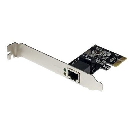 StarTech.com 1 Port PCIe Gigabit Network Server Adapter NIC Card - Dual Profile - Gigabit Desktop Adapter REV E Intel 6 Chip