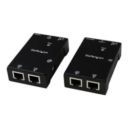 StarTech.com HDMI Over CAT5e / CAT6 Extender with Power Over Cable - 165 ft (50m) HDMI Video/Audio Over Dual Ethernet Cable