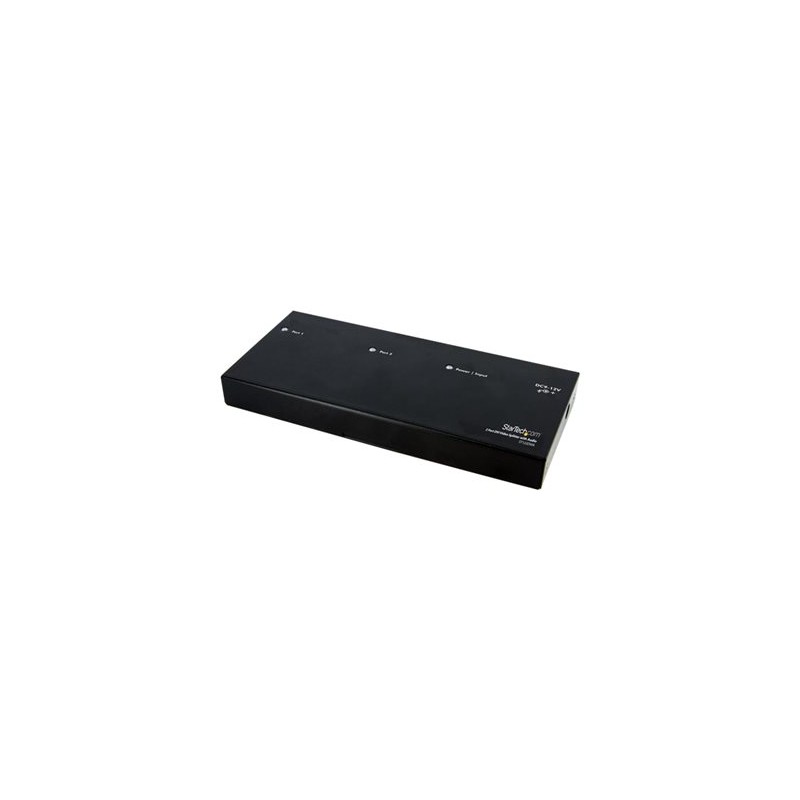 StarTech.com 2 Port DVI Video Splitter with Audio - DVI Splitter with Audio - 2 Port DVI Splitter - DVI Video Splitter