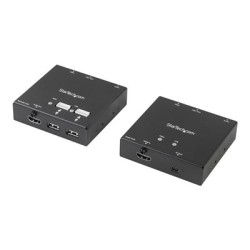 StarTech.com HDMI over CAT6 Extender with 4-port USB Hub - Remote HDMI over CAT5 or CAT6 - 165 ft (50m) - 1080p (ST121USBHD)