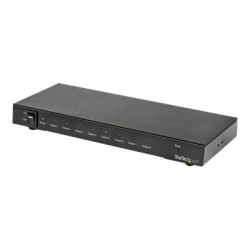 StarTech.com 4K 60hz HDMI Splitter - 8 Port - HDR Support - 7.1 Surround Sound Audio - HDMI Distribution Amplifier - HDMI 2.0