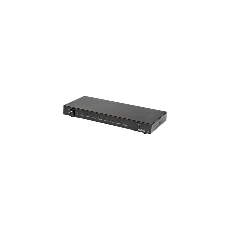 StarTech.com 4K 60hz HDMI Splitter - 8 Port - HDR Support - 7.1 Surround Sound Audio - HDMI Distribution Amplifier - HDMI 2.0