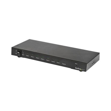 StarTech.com 4K 60hz HDMI Splitter - 8 Port - HDR Support - 7.1 Surround Sound Audio - HDMI Distribution Amplifier - HDMI 2.0