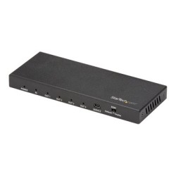 StarTech.com HDMI Splitter - 4-Port - 4K 60Hz - HDMI Splitter 1 In 4 Out - 4 Way HDMI Splitter - HDMI Port Splitter