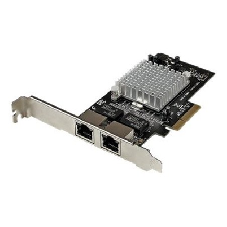 StarTech.com Dual Port PCI Express (PCIe x4) Gigabit Ethernet Server Adapter - 2 Port Network Card - Intel i350 NIC - GbE