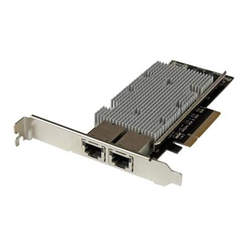 StarTech.com 2-Port 10Gb PCIe NIC with Native Link Aggregation - 10Gbase-t Ethernet Card - 100/1000/10000 Mbps LAN Card