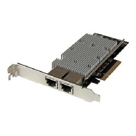 StarTech.com 2-Port 10Gb PCIe NIC with Native Link Aggregation - 10Gbase-t Ethernet Card - 100/1000/10000 Mbps LAN Card
