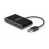 StarTech.com 4-Port USB 2.0 Hub, USB Bus Powered, Small Travel Mini USB Hub, USB 2.0 Splitter, Multi-Port Portable USB Hub