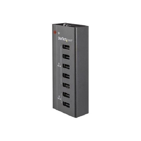 StarTech.com 7 Port USB Charging Station with 5x 1A Ports and 2x 2A Ports - Nabíjecí pásek + AC napájecí adaptér - 5 A - 7