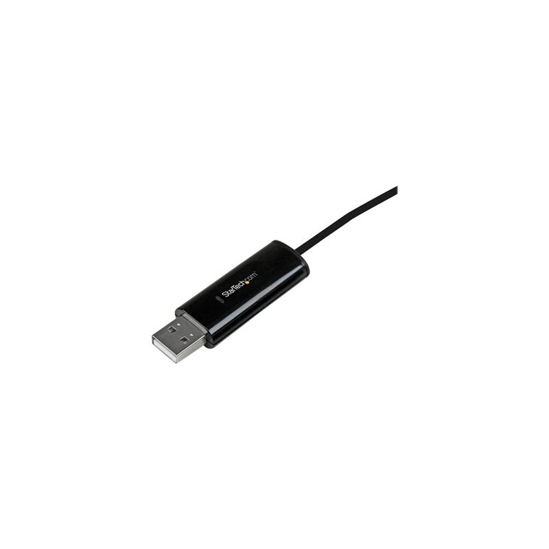 StarTech.com 2 Port USB Keyboard Mouse Switch Cable w/ File Transfer for PC and MacŽ - USB File Transfer Cable - Dual Port USB