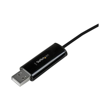 StarTech.com 2 Port USB Keyboard Mouse Switch Cable w/ File Transfer for PC and MacŽ - USB File Transfer Cable - Dual Port USB