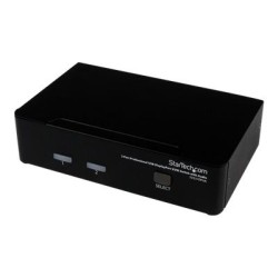 StarTech.com 2 Port DisplayPort KVM Switch - 2560x1600 @60Hz - Dual Port DP USB, Keyboard, Video, Mouse Switch Box w/ Audio for